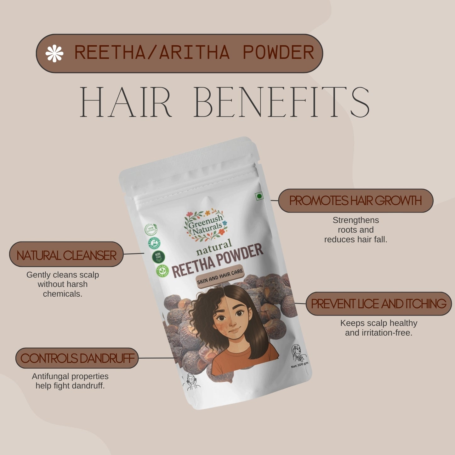 Reetha Powder