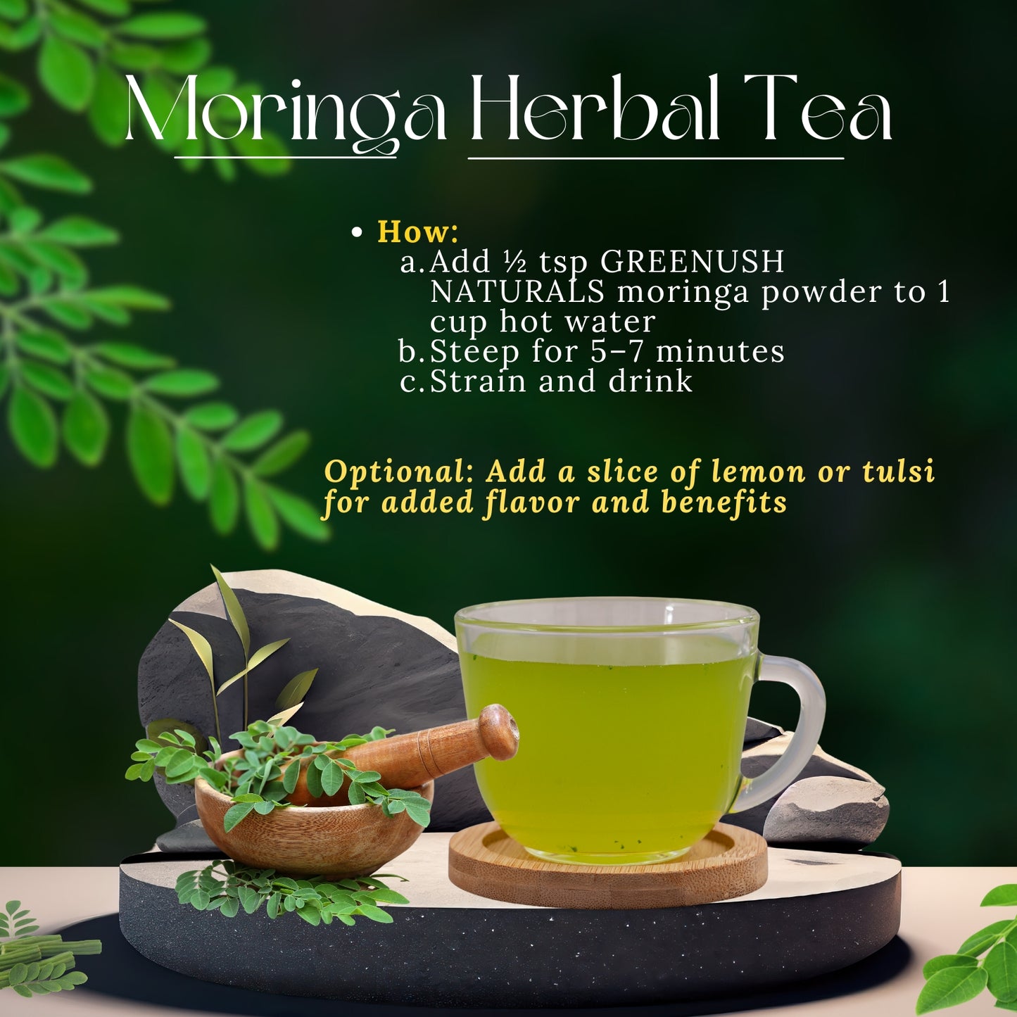 Moringa Powder (Drumsticks)