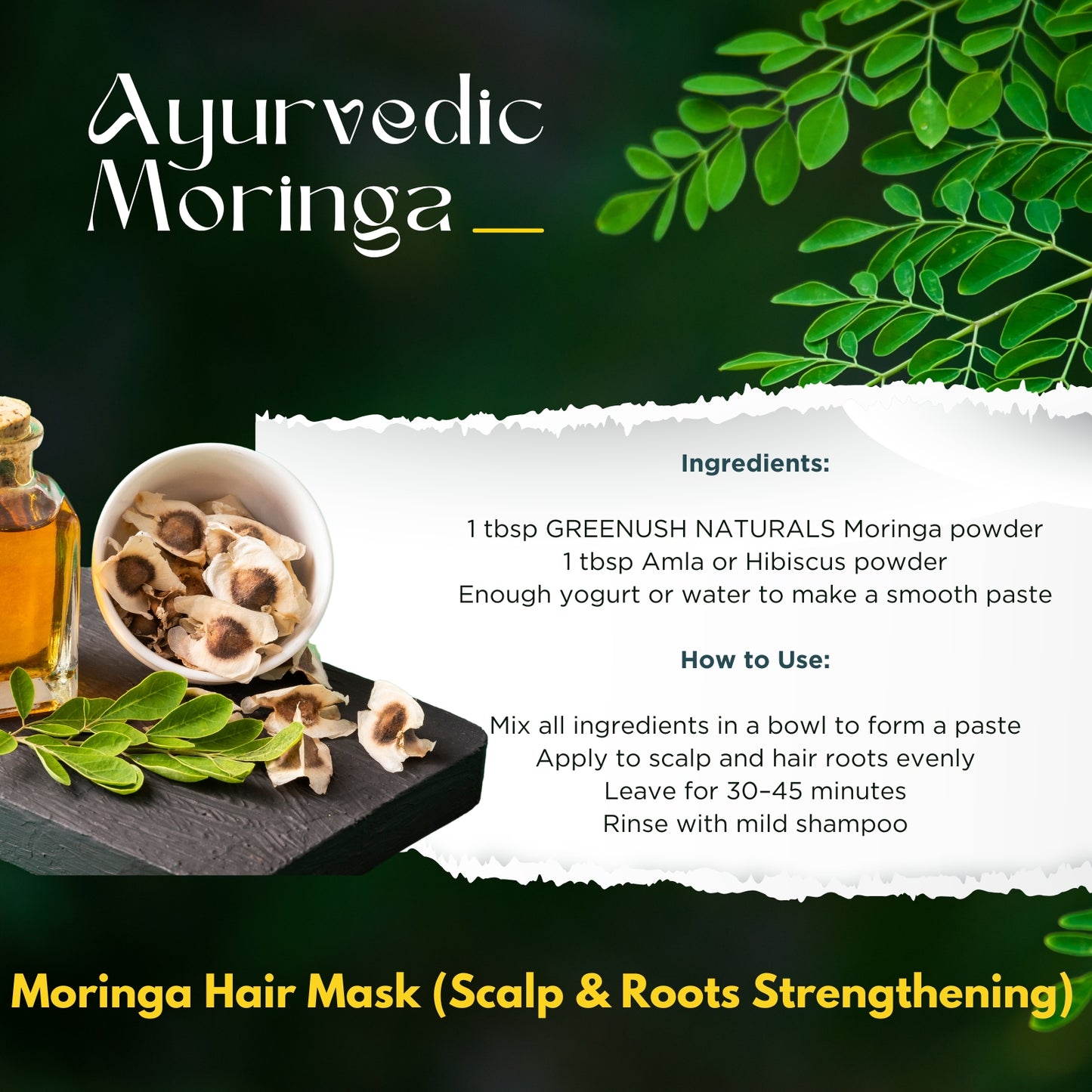 Moringa Powder (Drumsticks)