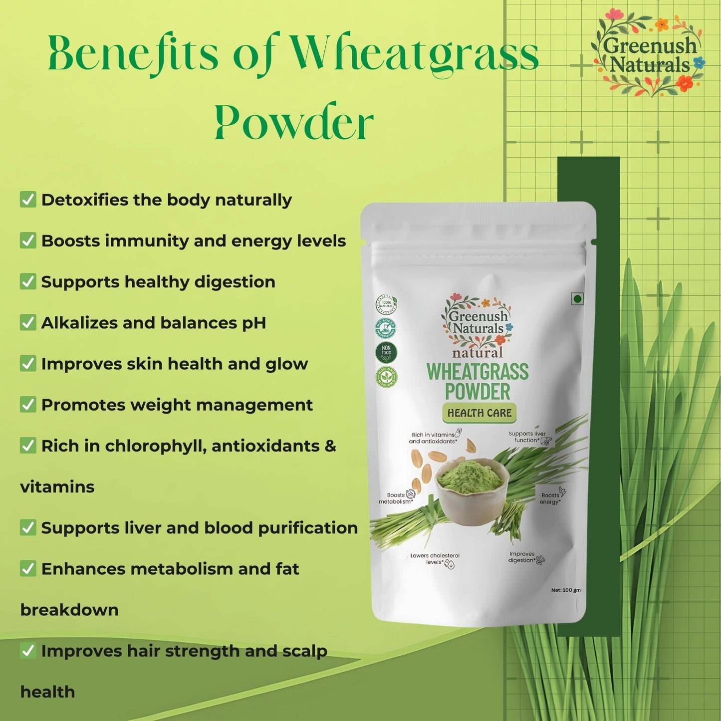 Wheatgrass Powder