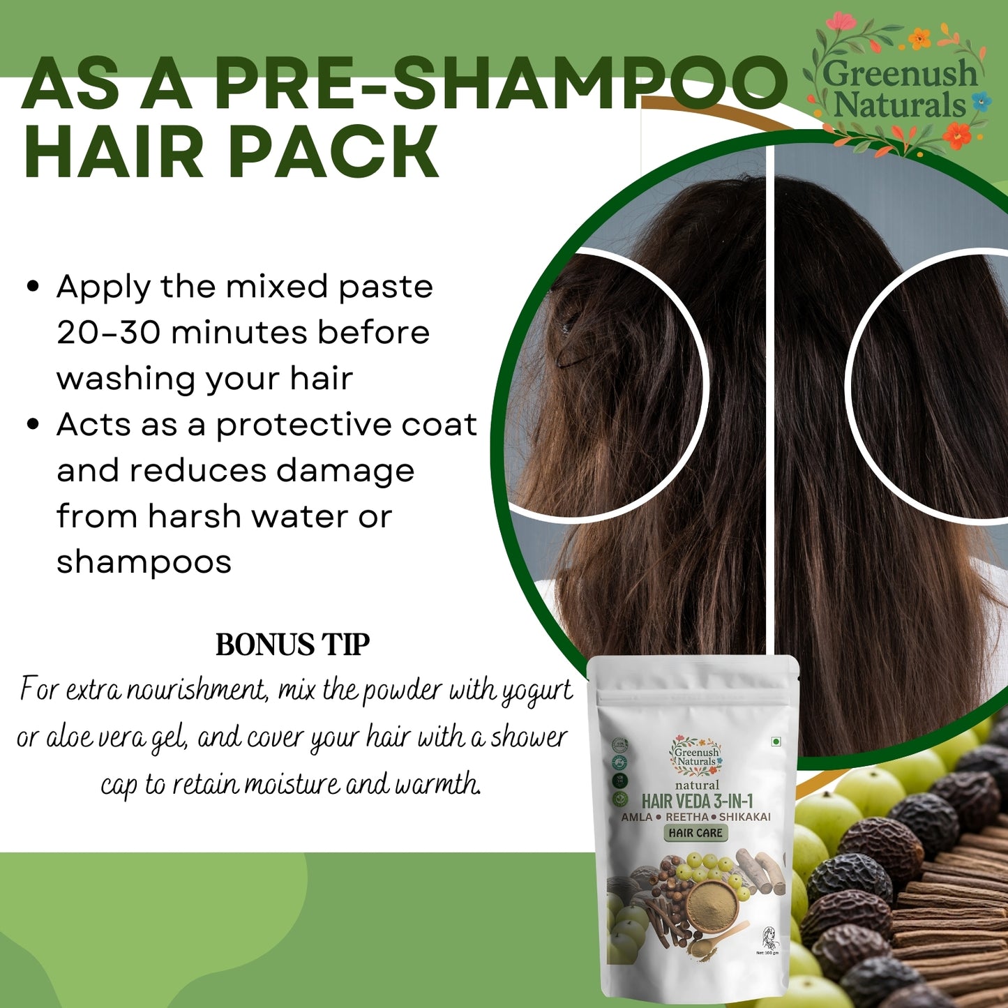 Hair Veda 3-in-1