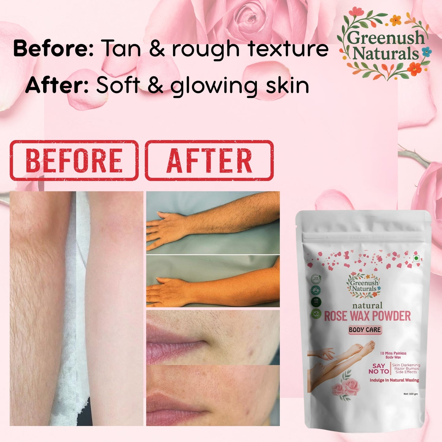Rose Wax powder