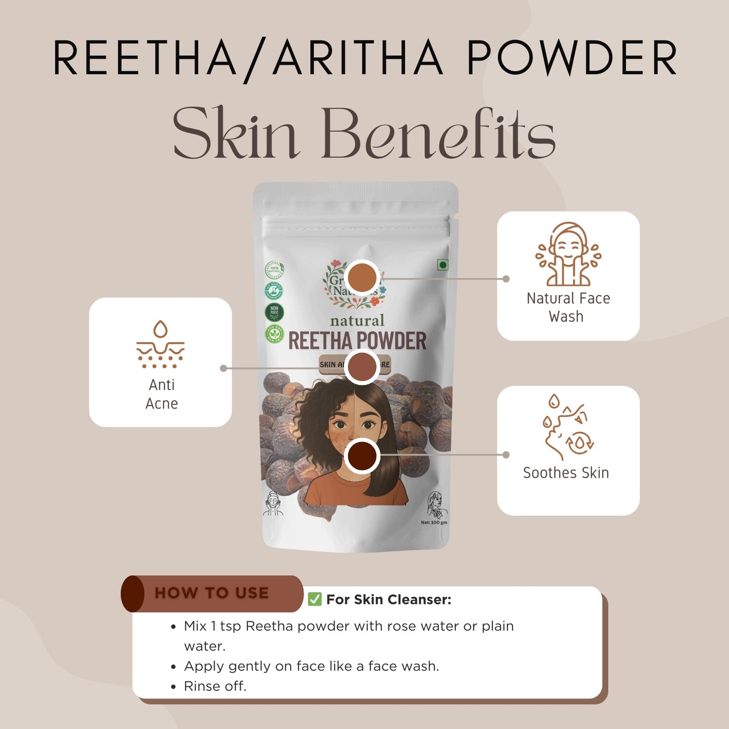 Reetha Powder