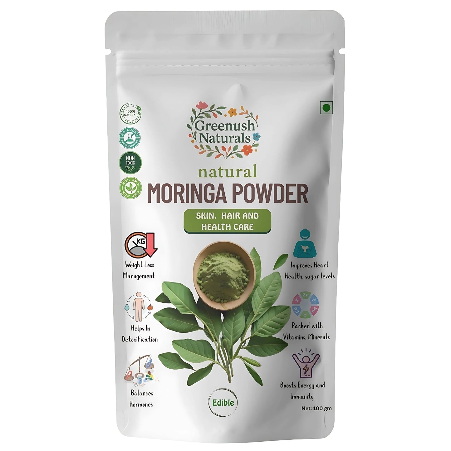 Moringa Powder (Drumsticks)