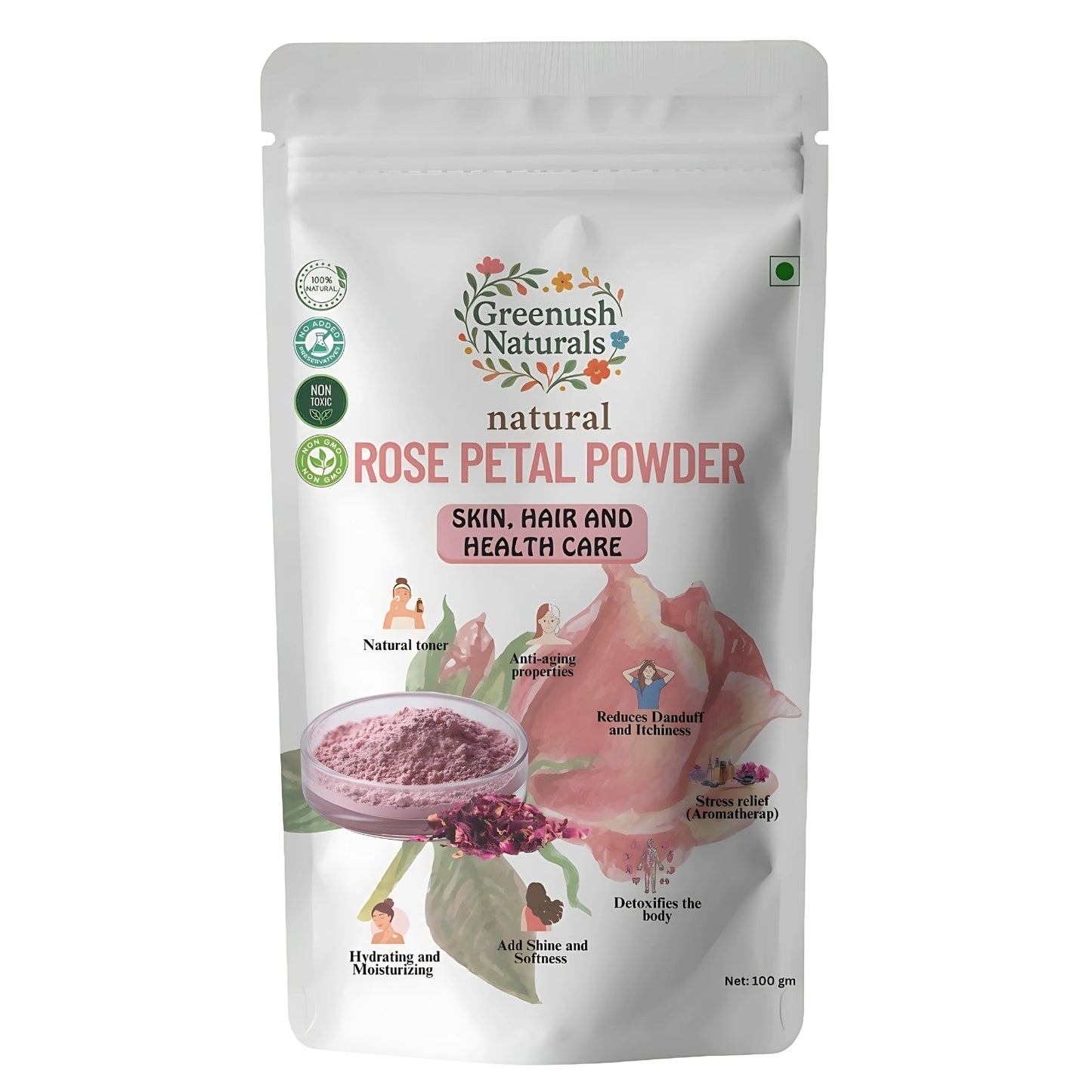 Rose Petal Powder