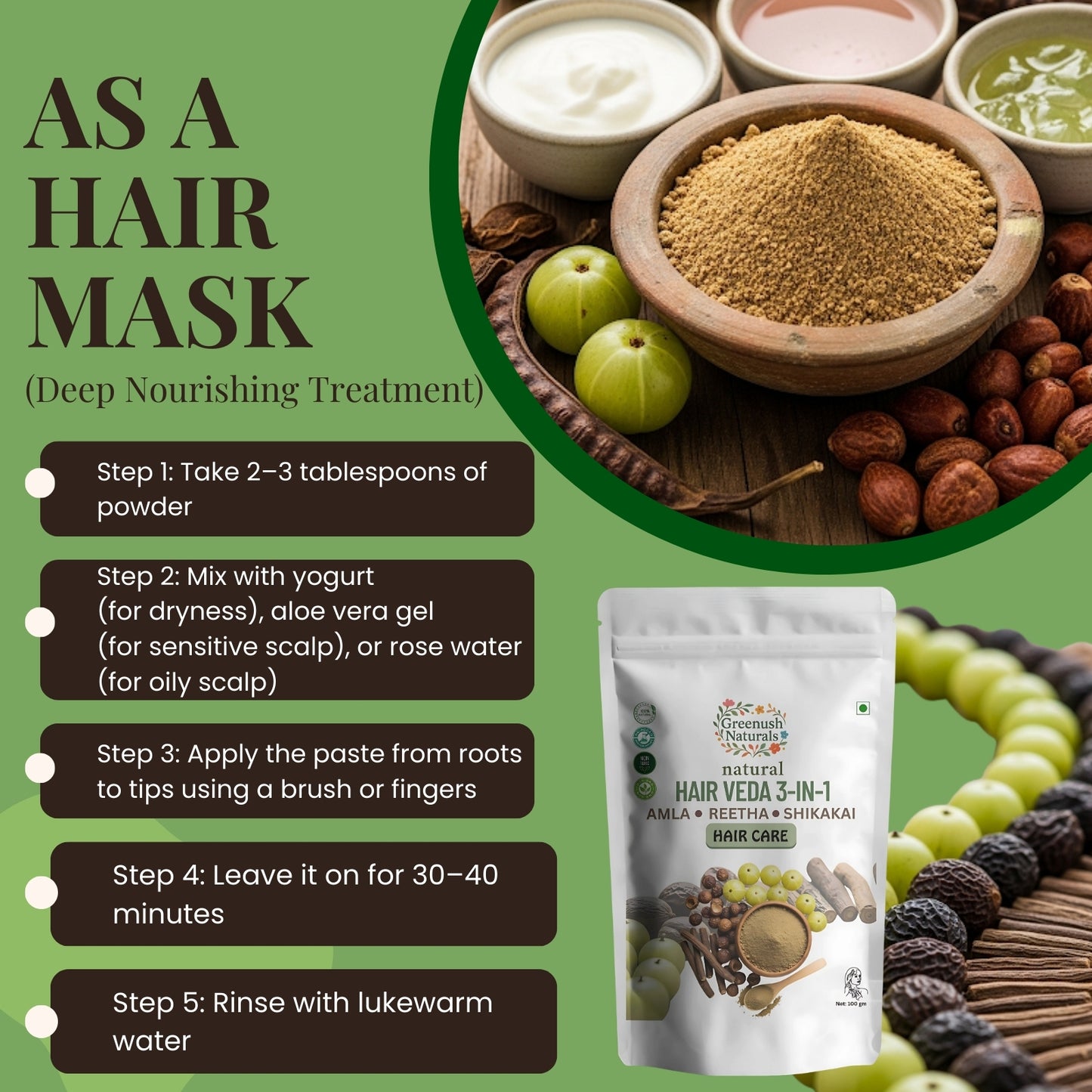 Hair Veda 3-in-1